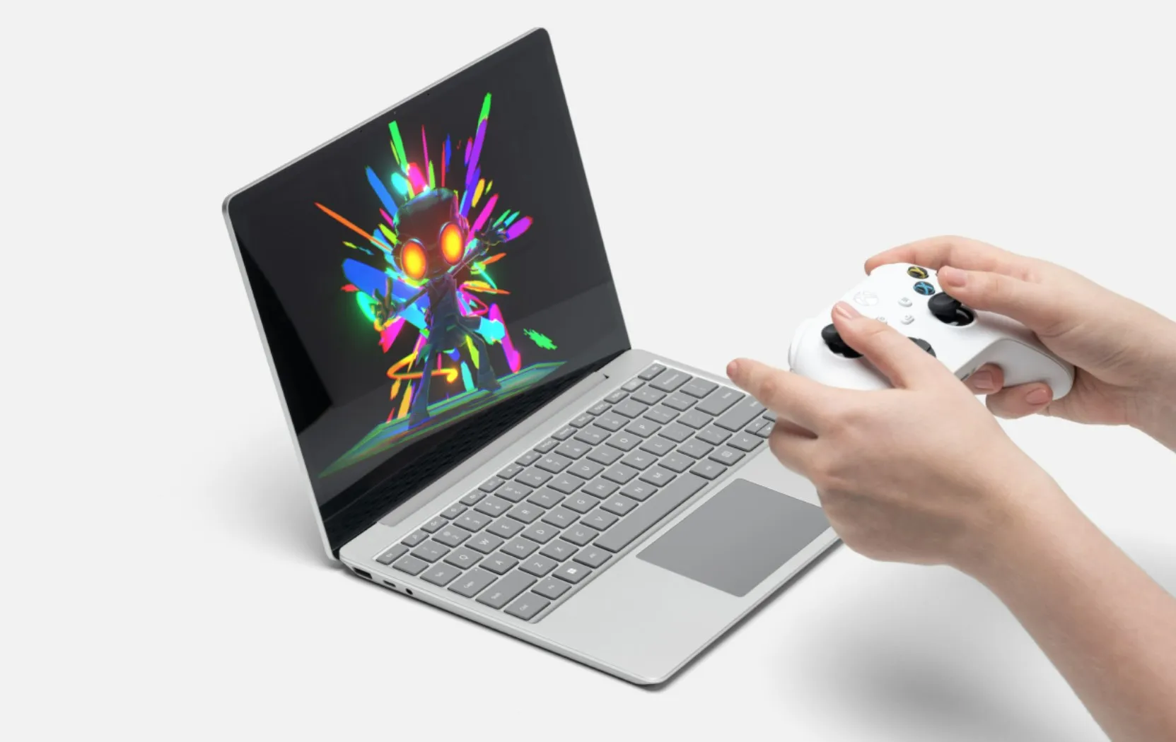 Gaming su Surface Laptop Go 2.