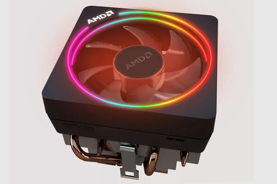 Resfriador padrão AMD Wraith Prism para AM4/AM5.