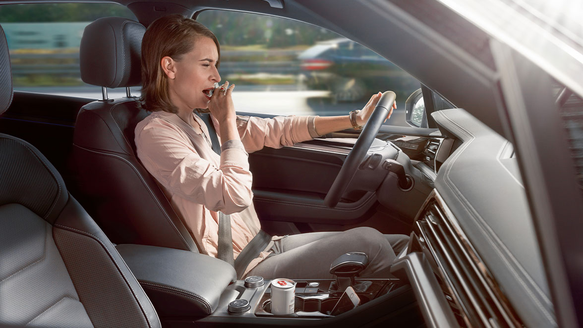 Sistema de monitoramento de motorista Bosch para sonolência ao volante