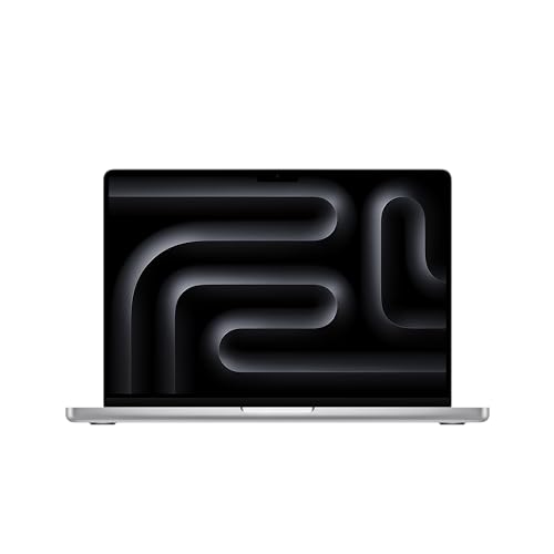 Apple 2023 MacBook Pro Laptop M3 Max chip con CPU a 14‑core, GPU a 30‑core: Display Liquid Retina XDR da 14.2 pollici, Memoria Unificata da 36GB, Archiviazione SSD da 1TB. Funziona con iPhone/iPad; Argento