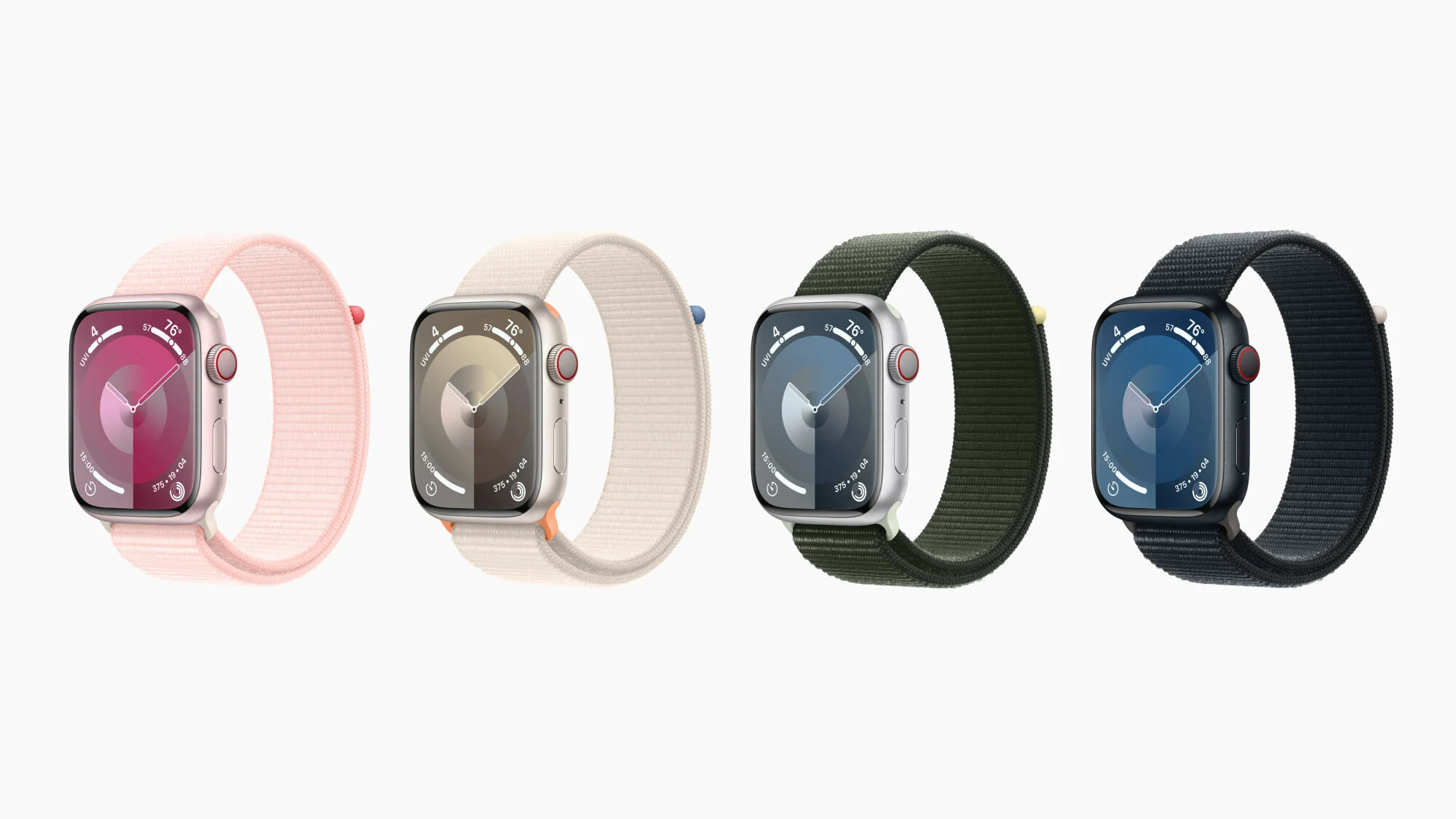Apple Watch Series 9 colors and bands