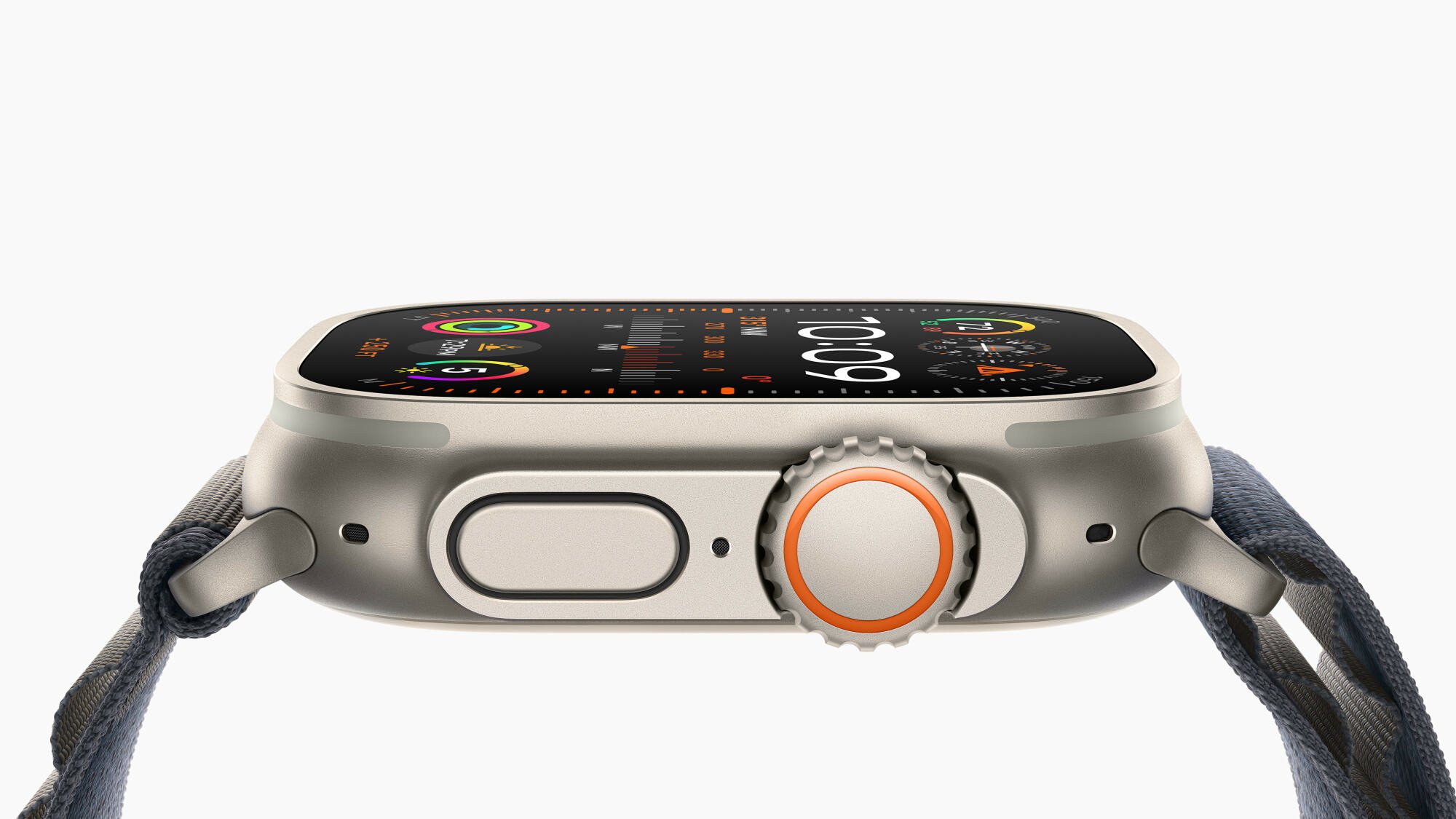 Apple Watch Ultra 2 侧面图