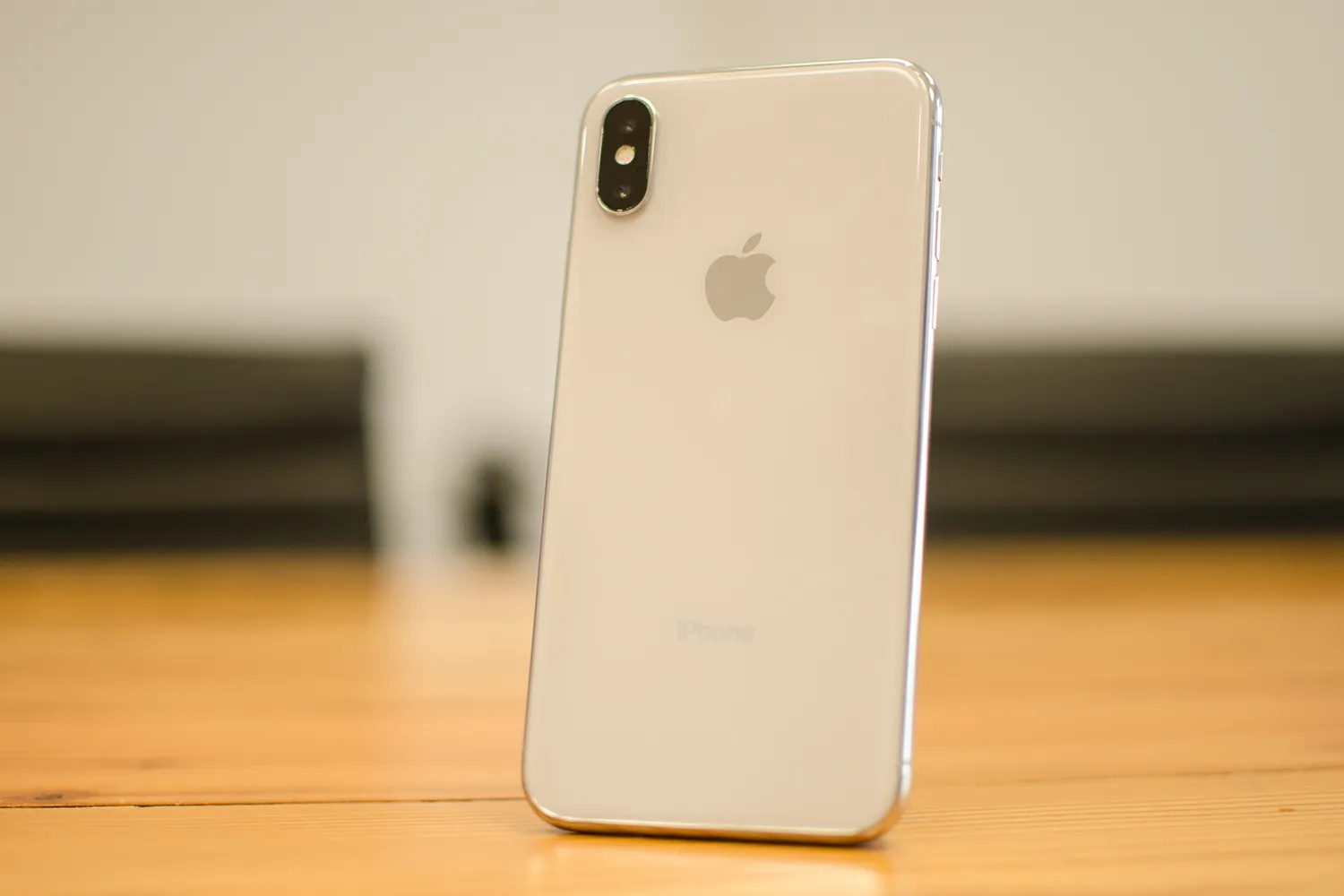 Un Apple iPhone X.
