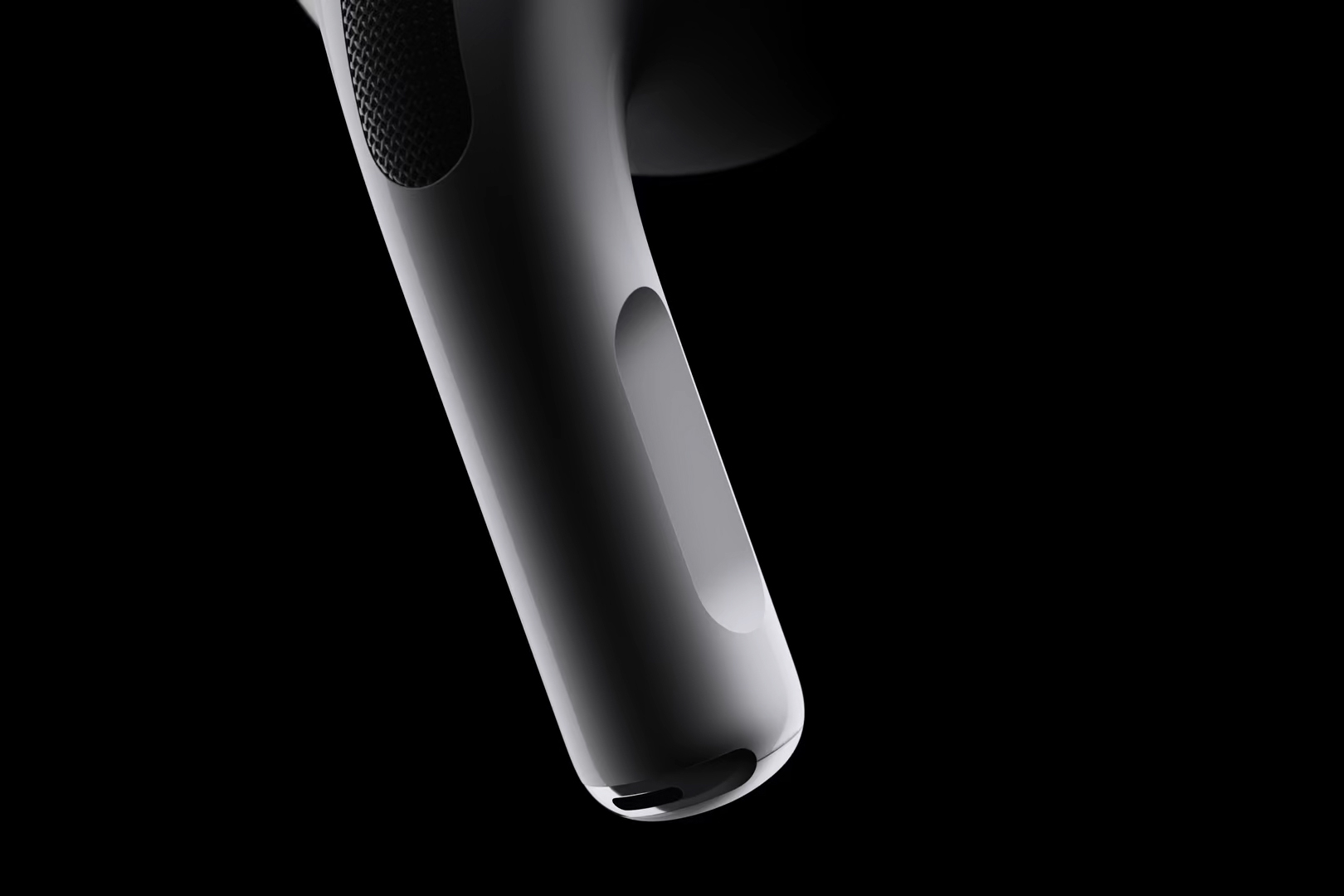 The touch control on the AirPods Pro 2.