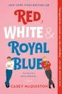 capa do romance vermelho, branco & azul real