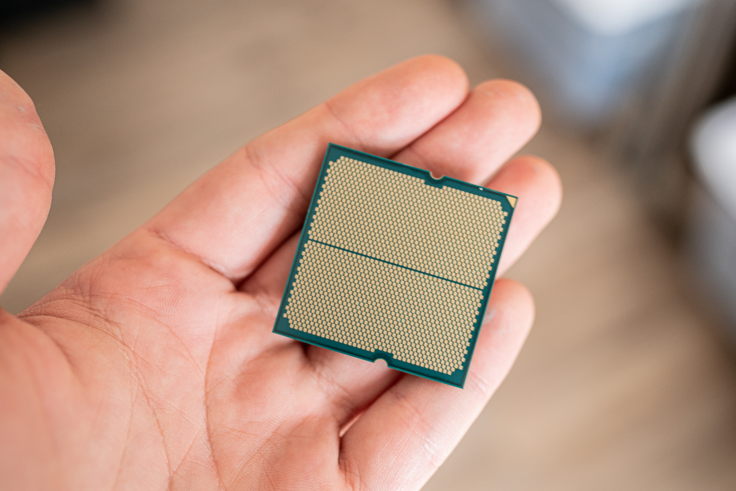 Pads sul processore AMD Ryzen 7 7800X3D