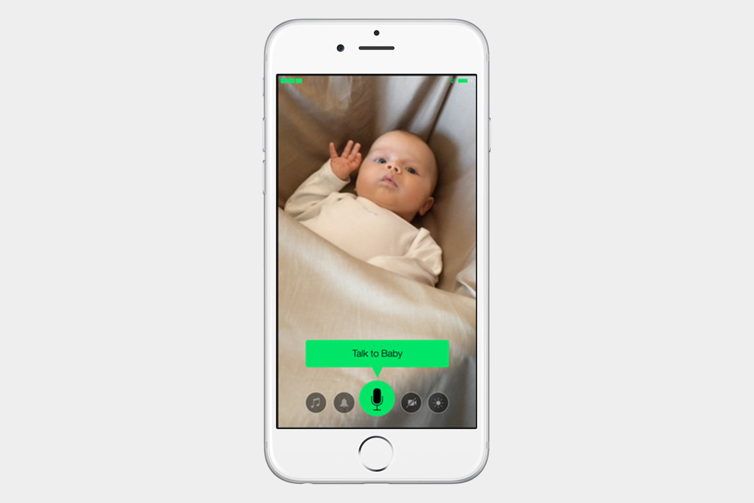 Приложение Cloud Baby Monitor