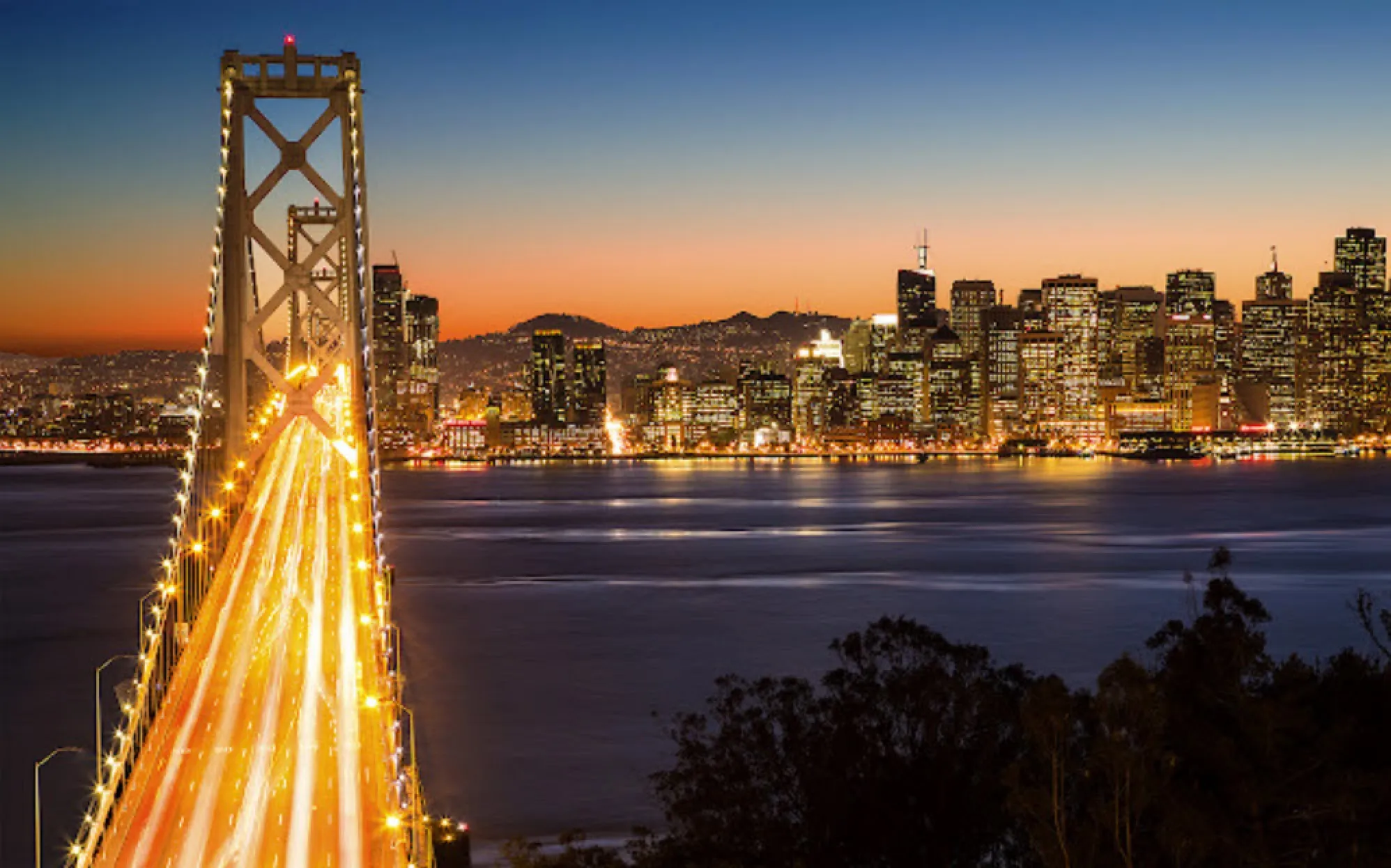 旧金山夜景 Chrome 主题