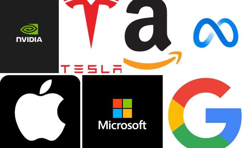 Logos of the world’s biggest tech companies