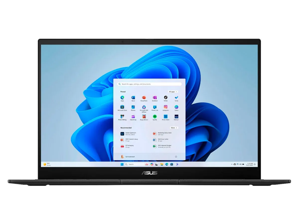 ASUS laptop OLED de 15,6 polegadas