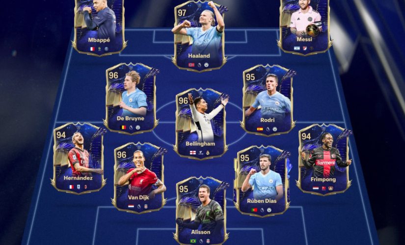 EA FC24 Team of the Year cards