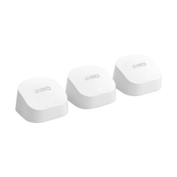 eero - 6+ AX3000双频网状WiFi 6系统（3件装）- 白色