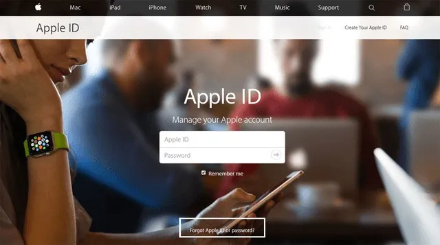 如何重置您的苹果ID密码忘记了appleid或