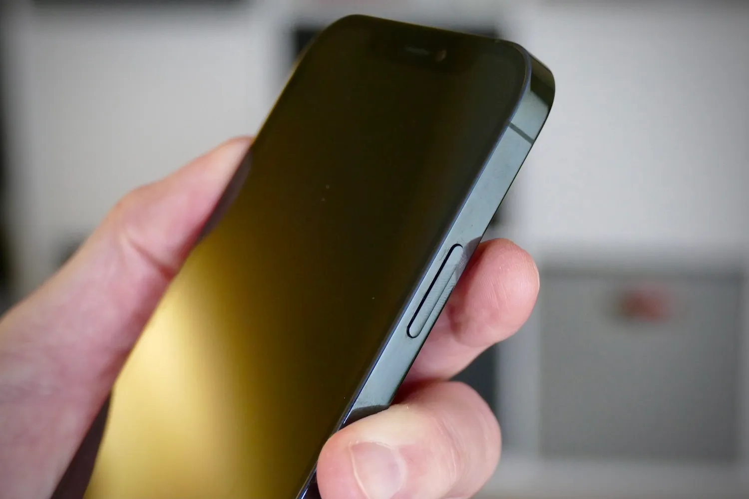 problema na tela sensível ao toque do iPhone