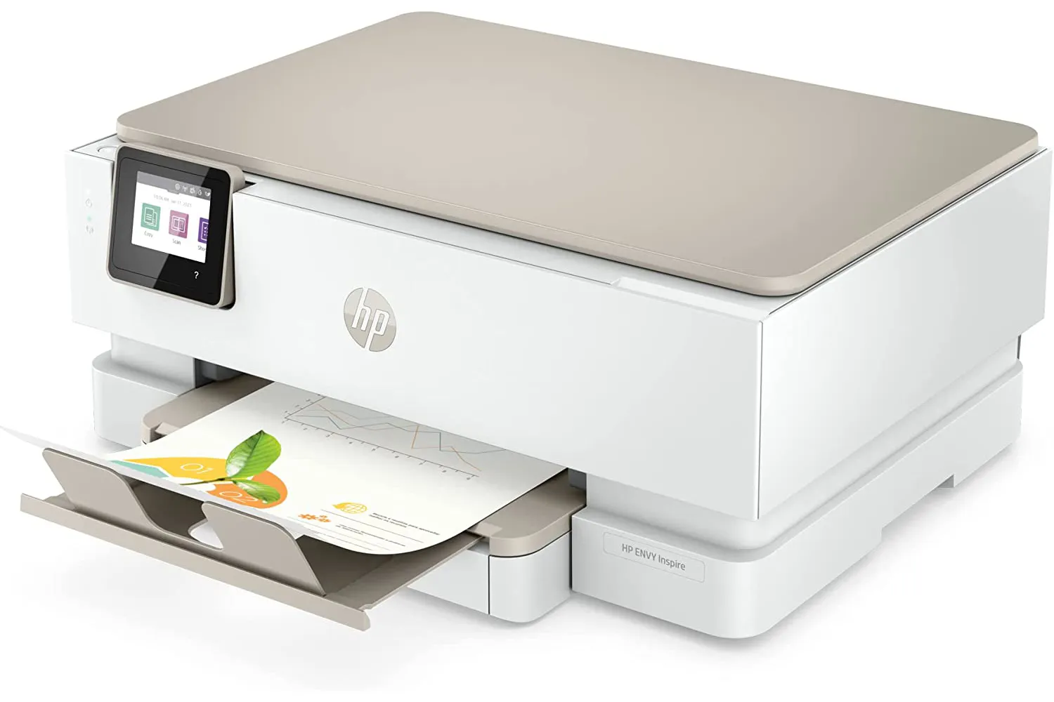 A Impressora HP Envy Inspire 7255e Tudo-em-Um.