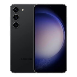 Samsung Galaxy S23白色背景下的图片
