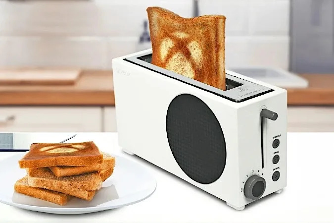 Xbox Series S烤面包机